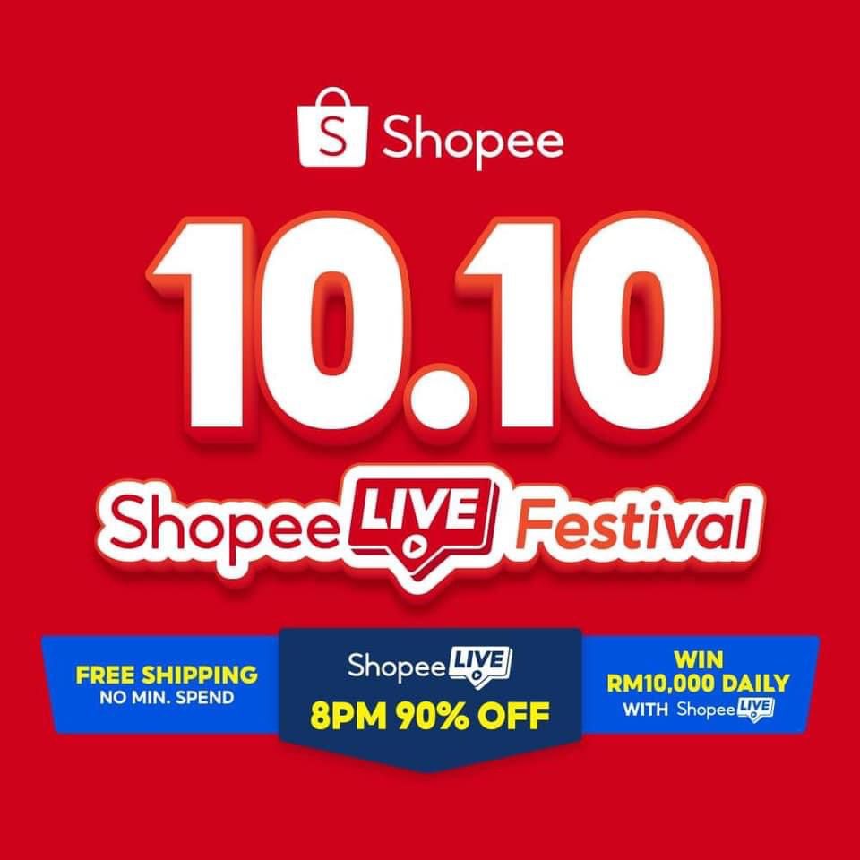 Shopee Live Festival 10.10