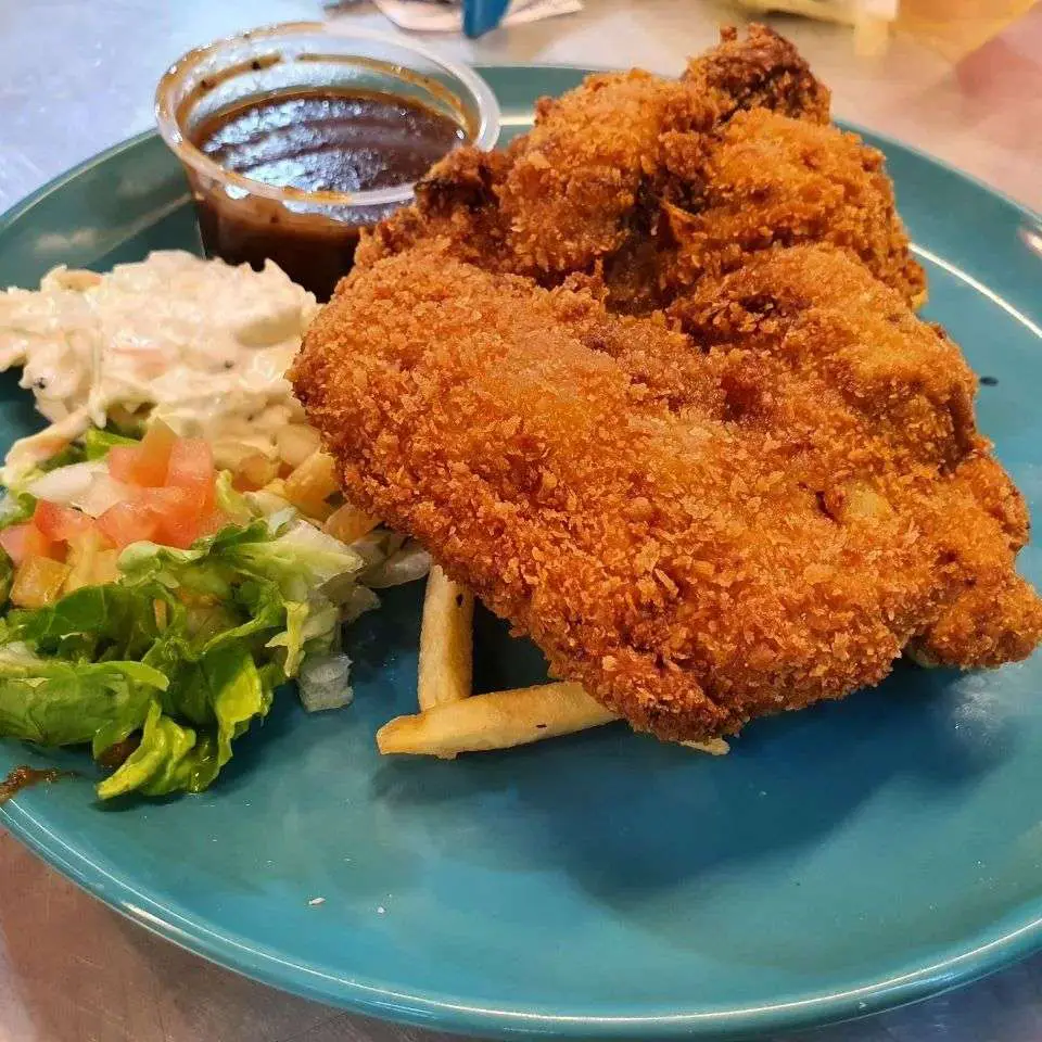 Chicken Chop Deep-Fried