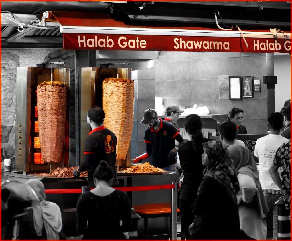 Suasana Halab Gate Shawarma