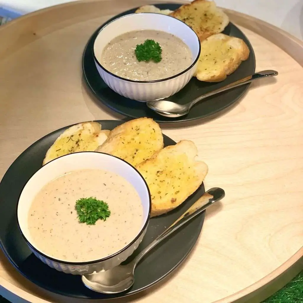 Creamy Shitake Mushroom Soup