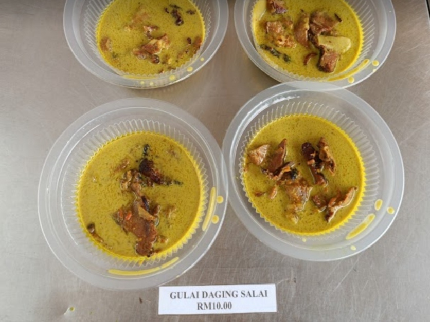 Menu Gulai Daging Salai