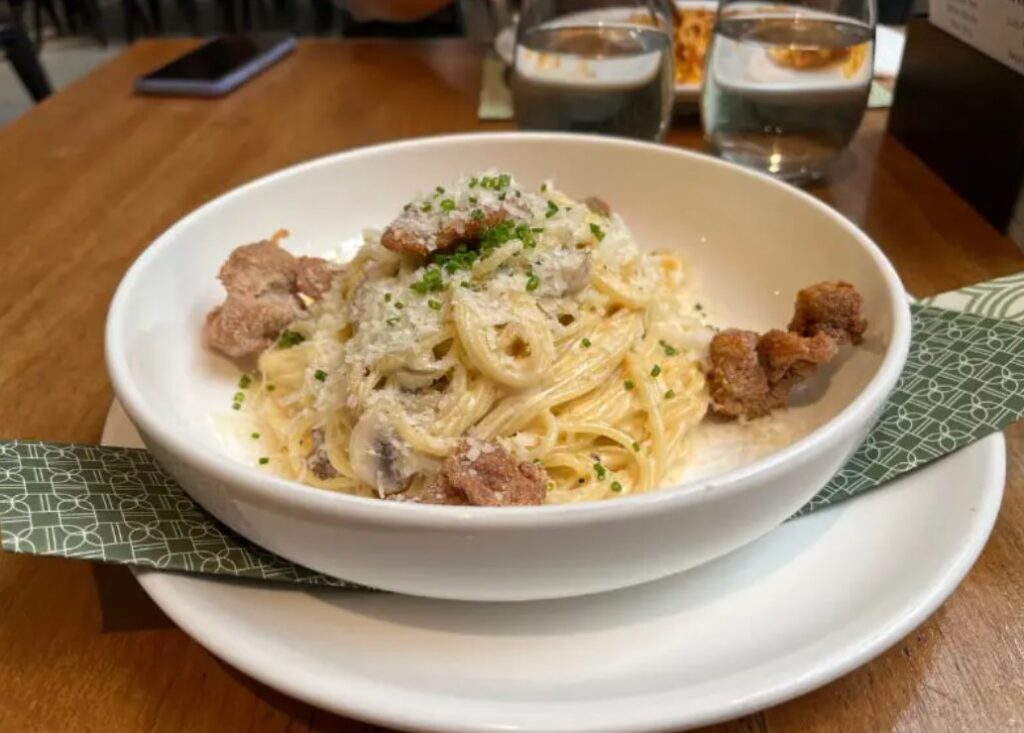 Buttermilk Chicken Carbonara