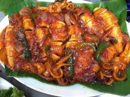 elemen kedua- sambal sotong