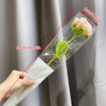 1Pc Crochet Flower Creative Wool Knitted Finished Handmade Product Preserved Fresh Flower Mother's Day Valentine's Day Teachers'Day Gift hanya RM2.87 di Shopee