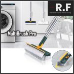 3 in 1 Brush Magic Broom Penyapu Lantai Floor Cleaning Brush Gap Scrub Brush Tile Kitchen Bathroom Toilet 刮刷两用三用多功能清洁地刷 hanya RM3.60 di Shopee