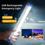 30/60/80W Rechargeable Light Led Night Light Usb Portable Emergency Outdoor Lighting led tube hanya RM4.50 di Shopee