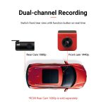 70mai A400 Car Recorder Night Vision Rear Dash Cam QHD 1440P hanya RM271.00 di Shopee