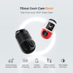 70mai Omni 360° Dash Cam X200 with 4G GPS AI Parking Surveillance hanya RM601.00 di Shopee