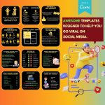 800+ Businesss & Success | Entrepreneur Infographics | Canva Templates | Content Social Media hanya RM6.00 di Shopee