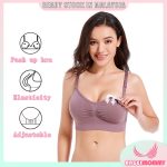 Angel Mommy Nursing Bra Maternity Breastfeeding Bra Push up Cotton Breathable Seamless Pregnancy Women Underwear 937 hanya RM7.70 di Shopee