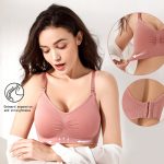 Angel Mommy Nursing Bra Maternity Breastfeeding Bra Push up Cotton Breathable Seamless Pregnancy Women Underwear 937 hanya RM7.70 di Shopee