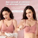 Angel Mommy Nursing Bra Maternity Breastfeeding Bra Push up Cotton Breathable Seamless Pregnancy Women Underwear 937 hanya RM7.70 di Shopee