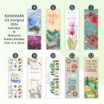 BOOKMARK CALENDAR 2024 / DOORGIFT / FREEGIFT / CALENDAR MURAH / BOOKMARK MOTIVATIONAL QUOTES hanya RM0.24 di Shopee