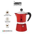 Bialetti Rainbow Moka Pot Express Italian Ground Coffee Espresso Maker Stovetop Long-Lasting Aluminum Artistic Barista hanya RM209.00 di Shopee