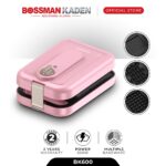 Bossman Kaden 3in1 Waffle Maker BK600 hanya RM75 di Shopee