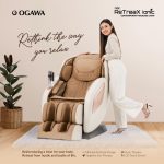 [CNY] Ogawa Retreax Ionic Contemporary Massage Chair [Free Smart Eye Massager + Tinkle-X + 3in1 Leather Kit] hanya RM5799.00 di Shopee