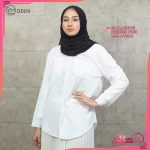 DEEM Lapel Pocket Shirt Versatile Loose Casual Long Sleeve Sunscreen Top kemeja Perempuan Baju Wanita Lengan Panjang hanya RM17.60 di Shopee