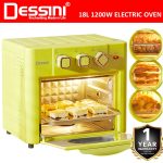 DESSINI  18L  Air Fryer Oven Convection Electric Rotisserie  Hot Toaster Timer Oil Free Roaster Machine / Ketuhar hanya RM189.90 di Shopee