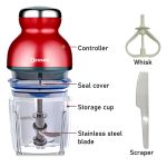 DESSINI 2 IN 1 Mini Chopper Blender Electric Mixer Capsule Cutter Chopper Food Meat Processor Pengisar Serbaguna Kering hanya RM15.00 di Shopee