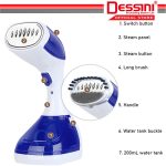 DESSINI ITALY 1100W Electric Ceramic Soleplate Garment Steam Iron Sprayer Steamer Clothes Brush / Seterika Baju hanya RM46.60 di Shopee