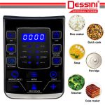 DESSINI ITALY 14 IN 1 Electric Digital Pressure Cooker Non stick Stainless Steel Inner Pot Rice Cooker Steamer (6L) hanya RM179.90 di Shopee