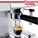 DESSINI ITALY 20 Bar Espresso Coffee Maker Brew Froth Cappuccino Latte Machine Milk Frothing Bubble Steamer (1.4L) hanya RM276.40 di Shopee