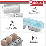 DESSINI ITALY 2L Electric Rice Cooker Lunch Box Non Stick Stainless Steel Inner Pot with Steamer Periuk Nasi Elektrik hanya RM61.00 di Shopee