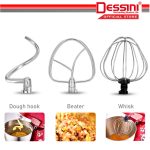 DESSINI ITALY 5 IN 1 Electric Stand Mixer Dough Egg Beater Blender Grinder Meat Chopper Mincer Juicer Extractor Pengadun hanya RM368.50 di Shopee