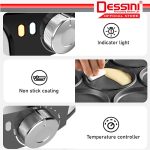 DESSINI ITALY 7 Holes Electric Pancake Breakfast Maker Burger Toaster Barbecue BBQ Grill Non-Stick Baking Pan Egg Cooker hanya RM330.00 di Shopee