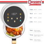 DESSINI ITALY AF-35L Electric Oven Convection Air Fryer Oil Free Grill Toaster Roaster Breakfast Machine Ketuhar (3.5L) hanya RM84.80 di Shopee