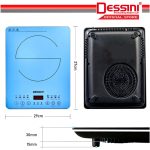 DESSINI ITALY Ceramic Electromagnetic Induction Hob Cooker Ultra Slim Soft Touch Control Panel Cooktop Tabletop Stove hanya RM79.90 di Shopee