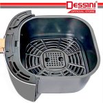 DESSINI ITALY Electric Air Fryer Timer Oven Cooker Non-Stick Fry Roast Grill Bake Machine (6.5L) hanya RM161.90 di Shopee