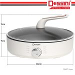 DESSINI ITALY Electric Cooker Steamboat Hot Pot Non Stick Frying Wok Pan Rice Cooker Periuk Masak Elektrik hanya RM59.90 di Shopee