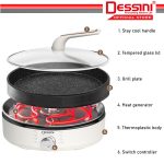 DESSINI ITALY Electric Cooker Steamboat Hot Pot Non Stick Frying Wok Pan Rice Cooker Periuk Masak Elektrik hanya RM59.90 di Shopee