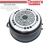 DESSINI ITALY Granite Die Cast Aluminium Non Stick Casserole Pot Bowl Deep Fry Pan Cookware Tool (28cm) hanya RM44.40 di Shopee