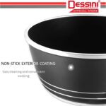 DESSINI ITALY Granite Die Cast Aluminium Non Stick Casserole Pot Bowl Deep Fry Pan Cookware Tool (28cm) hanya RM44.40 di Shopee