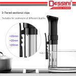 DESSINI ITALY Sous Vide Slow Cooker Machine Precision Digital Thermal Immersion Water Circulator Touch Control Heater hanya RM164.80 di Shopee