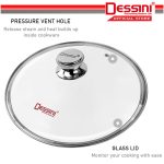 DESSINI ITALY iSTone IST-24 Granite Die Cast Aluminium Non Stick Casserole Pot Bowl Deep Fry Pan Cookware Tool (24cm) hanya RM47.50 di Shopee