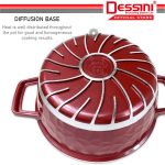 DESSINI ITALY iSTone IST-24 Granite Die Cast Aluminium Non Stick Casserole Pot Bowl Deep Fry Pan Cookware Tool (24cm) hanya RM47.50 di Shopee