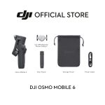 DJI Osmo Mobile 6 - Smartphone Gimbal Stabilizer I 3-Axis Stabilization I Built-In Extension Rod I ActiveTrack 6.0 hanya RM639.00 di Shopee