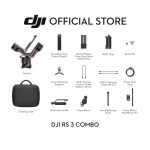 DJI RS 3 - 3-Axis Gimbal Stabilizer for DSLR and Mirrorless Camera | 3 kg (6.6 lbs) Payload | Automated Axis Locks hanya RM2639.00 di Shopee