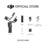 DJI RS 3 Mini- Lightweight Travel Stabilizer | 3rd-Gen RS Stabilization Algorithm | Native Vertical Shooting hanya RM1549.00 di Shopee