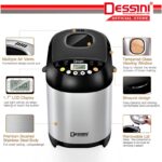 Dessini Italy 19n-1 Programmes 1KG LCD Automatic Bread Maker Stainless Steel Toaster Knead Dough Baking Machine hanya RM199.9 di Shopee