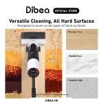 Dibea H8 Cordless Smart Wet Dry Floor Washer & Vacuum Cleaner | 13kPa Suction | Self-Cleaning | Local Warranty hanya RM858.00 di Shopee