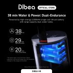 Dibea H8 Cordless Smart Wet Dry Floor Washer & Vacuum Cleaner | 13kPa Suction | Self-Cleaning | Local Warranty hanya RM858.00 di Shopee