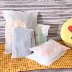 Double Matte Zip Lock Bag Plastic Zip Bag Zipper Bag Packaging Bag Travel Clothes Organizer Storage hanya RM0.18 di Shopee