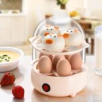 EGG COOKER STEAMER 2 LAYERS Pengukus Telur Dandang Electric Automatic Safe Power Off Boiler Multi-Function hanya RM15.6 di Shopee