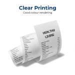 EPANDA Coreless Thermal Paper Roll Receipt Roll Thermal Receipt Paper Roll Kertas Resit Roll 80x60mm / 57x40mm hanya RM0.51 di Shopee