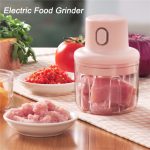 Electric Mini Speedy Chopper Food Grinder Garlic Blender Masher Portable Vegetable Chilli Meat Processor Cutter 250ml hanya RM4.90 di Shopee