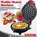 Electric Waffles Maker Breakfast Waffle Machine Egg Cake Pan Eggette Machine Mini Waffle Maker hanya RM16.99 di Shopee